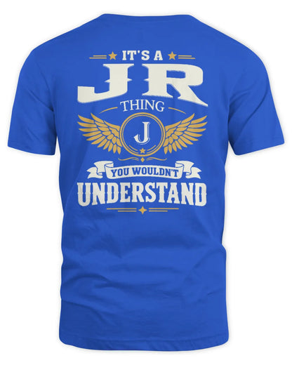 JR KT06-M008 It’s a [NAME] Thing – You Wouldn’t Understand | Personalized Vintage T-Shirt - Unisex Standard T-Shirt - Royal