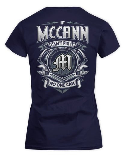 MCCANN AP81-K4-626 - Personalized Ahmed Quote Apparel “If Ahmed Can't Fix It, No One Can” - Women's Standard T-Shirt - Navy