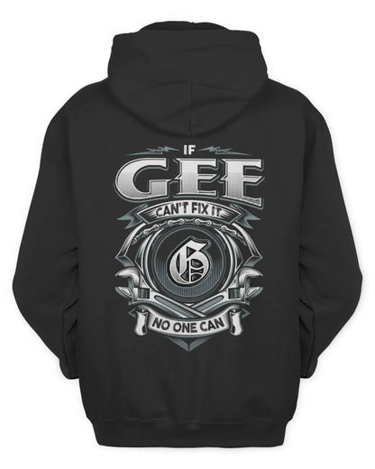 GEE AP81-K4-626 - Personalized Ahmed Quote Apparel “If Ahmed Can't Fix It, No One Can” - Unisex Hoodie - Black