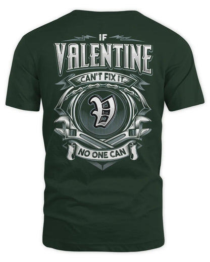 VALENTINE AP81-K4-626 - Personalized Ahmed Quote Apparel “If Ahmed Can't Fix It, No One Can” - Unisex Standard T-Shirt - Forest Green