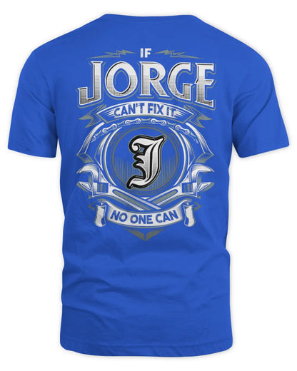 JORGE AP81-K4-626 - Personalized Ahmed Quote Apparel “If Ahmed Can't Fix It, No One Can” - Unisex Standard T-Shirt - Royal