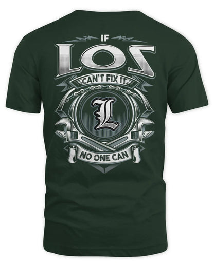 LOS AP81-K4-626 - Personalized Ahmed Quote Apparel “If Ahmed Can't Fix It, No One Can” - Unisex Standard T-Shirt - Forest Green
