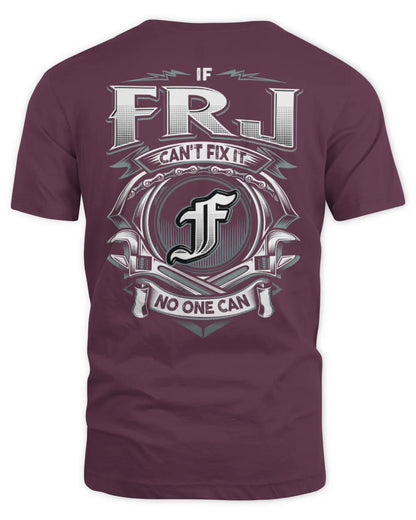 FRJ AP81-K4-626 - Personalized Ahmed Quote Apparel “If Ahmed Can't Fix It, No One Can” - Unisex Standard T-Shirt - Maroon