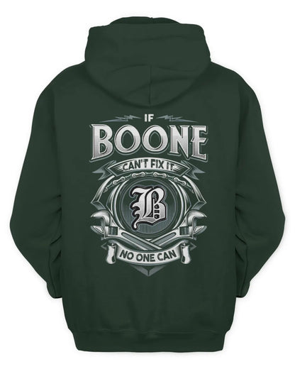 BOONE AP81-K4-626 - Personalized Ahmed Quote Apparel “If Ahmed Can't Fix It, No One Can” - Unisex Hoodie - Forest Green