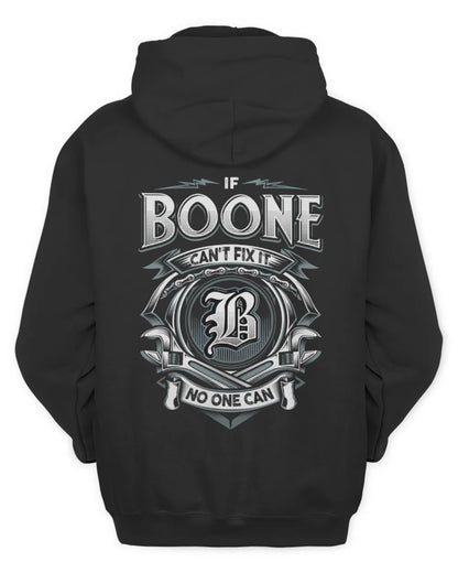 BOONE AP81-K4-626 - Personalized Ahmed Quote Apparel “If Ahmed Can't Fix It, No One Can” - Unisex Hoodie - Black