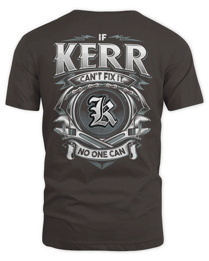 KERR AP81-K4-626 - Personalized Ahmed Quote Apparel “If Ahmed Can't Fix It, No One Can” - Unisex Standard T-Shirt - Dark Chocolate