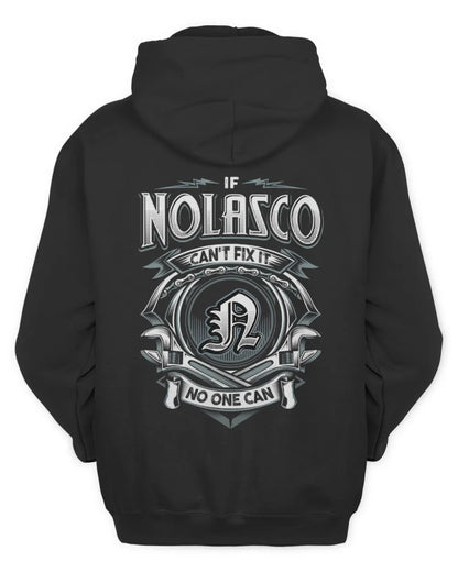 NOLASCO AP81-K4-626 - Personalized Ahmed Quote Apparel “If Ahmed Can't Fix It, No One Can” - Unisex Hoodie - Black