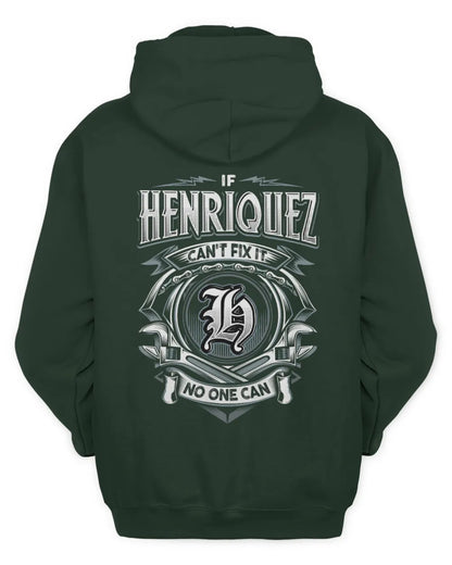 HENRIQUEZ AP81-K4-626 - Personalized Ahmed Quote Apparel “If Ahmed Can't Fix It, No One Can” - Unisex Hoodie - Forest Green