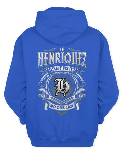 HENRIQUEZ AP81-K4-626 - Personalized Ahmed Quote Apparel “If Ahmed Can't Fix It, No One Can” - Unisex Hoodie - Royal