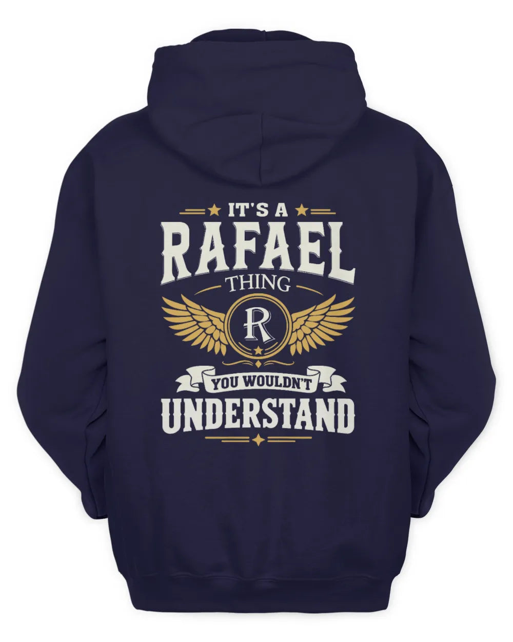 RAFAEL KT06-M008 It’s a [NAME] Thing – You Wouldn’t Understand | Personalized Vintage T-Shirt - Unisex Hoodie - Navy