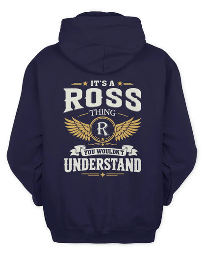 ROSS KT06-M008 It’s a [NAME] Thing – You Wouldn’t Understand | Personalized Vintage T-Shirt - Unisex Hoodie - Navy