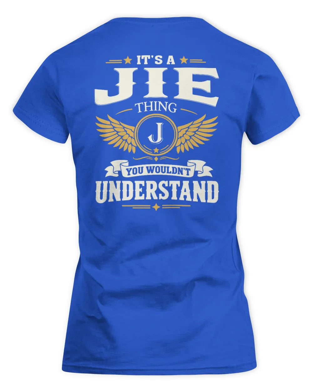 JIE KT06-M008 It’s a [NAME] Thing – You Wouldn’t Understand | Personalized Vintage T-Shirt - Women's Standard T-Shirt - Royal
