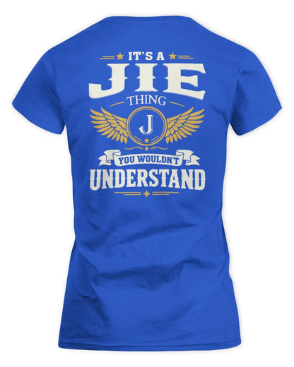 JIE KT06-M008 It’s a [NAME] Thing – You Wouldn’t Understand | Personalized Vintage T-Shirt - Women's Standard T-Shirt - Royal