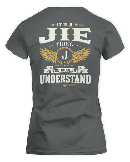 JIE KT06-M008 It’s a [NAME] Thing – You Wouldn’t Understand | Personalized Vintage T-Shirt - Women's Standard T-Shirt - Charcoal
