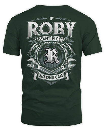 ROBY AP81-K4-626 - Personalized Ahmed Quote Apparel “If Ahmed Can't Fix It, No One Can” - Unisex Standard T-Shirt - Forest Green