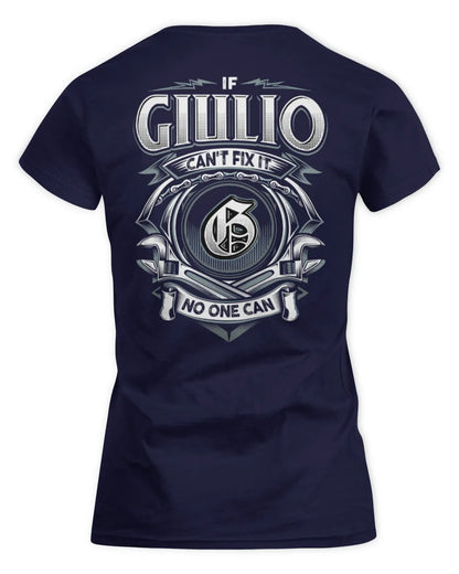 GIULIO AP81-K4-626 - Personalized Ahmed Quote Apparel “If Ahmed Can't Fix It, No One Can” - Women's Standard T-Shirt - Navy