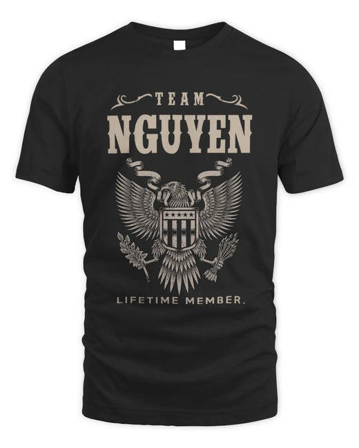 NGUYEN TP06-K82 – Personalized Classic Style Apparel “Team NAME Lifetime Member”