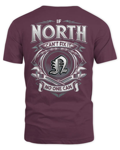 NORTH AP81-K4-626 - Personalized Ahmed Quote Apparel “If Ahmed Can't Fix It, No One Can” - Unisex Standard T-Shirt - Maroon