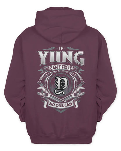 YUNG AP81-K4-626 - Personalized Ahmed Quote Apparel “If Ahmed Can't Fix It, No One Can” - Unisex Hoodie - Maroon