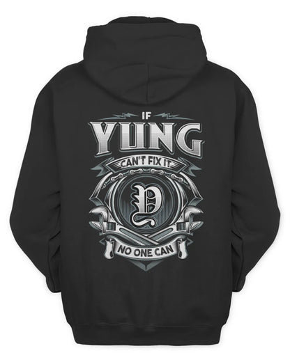 YUNG AP81-K4-626 - Personalized Ahmed Quote Apparel “If Ahmed Can't Fix It, No One Can” - Unisex Hoodie - Black