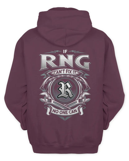 RNG AP81-K4-626 - Personalized Ahmed Quote Apparel “If Ahmed Can't Fix It, No One Can” - Unisex Hoodie - Maroon
