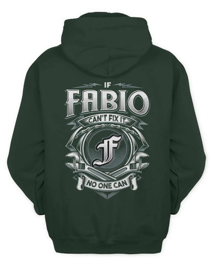 FABIO AP81-K4-626 - Personalized Ahmed Quote Apparel “If Ahmed Can't Fix It, No One Can” - Unisex Hoodie - Forest Green