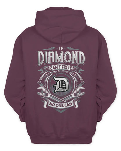 DIAMOND AP81-K4-626 - Personalized Ahmed Quote Apparel “If Ahmed Can't Fix It, No One Can” - Unisex Hoodie - Maroon