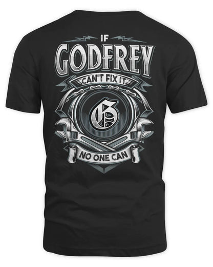 GODFREY AP81-K4-626 - Personalized Ahmed Quote Apparel “If Ahmed Can't Fix It, No One Can” - Unisex Standard T-Shirt - Black