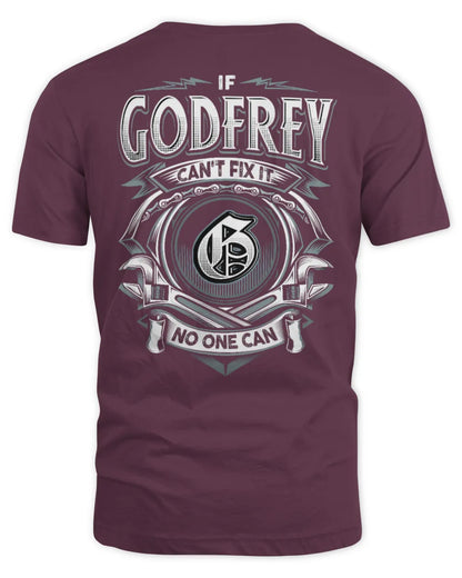 GODFREY AP81-K4-626 - Personalized Ahmed Quote Apparel “If Ahmed Can't Fix It, No One Can” - Unisex Standard T-Shirt - Maroon