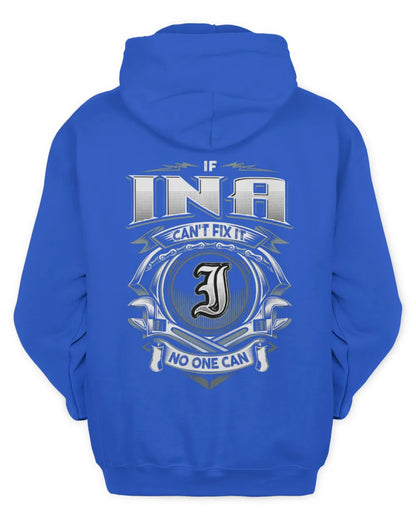 INA AP81-K4-626 - Personalized Ahmed Quote Apparel “If Ahmed Can't Fix It, No One Can” - Unisex Hoodie - Royal