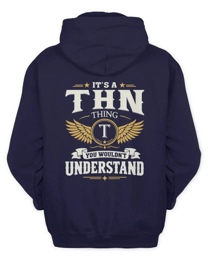 THN KT06-M008 It’s a [NAME] Thing – You Wouldn’t Understand | Personalized Vintage T-Shirt - Unisex Hoodie - Navy