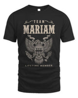 MARIAM TP06-K82 – Personalized Classic Style Apparel “Team NAME Lifetime Member” - Unisex Standard T-Shirt - Black