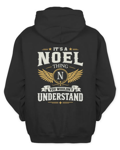 NOEL KT06-M008 It’s a [NAME] Thing – You Wouldn’t Understand | Personalized Vintage T-Shirt - Unisex Hoodie - Black