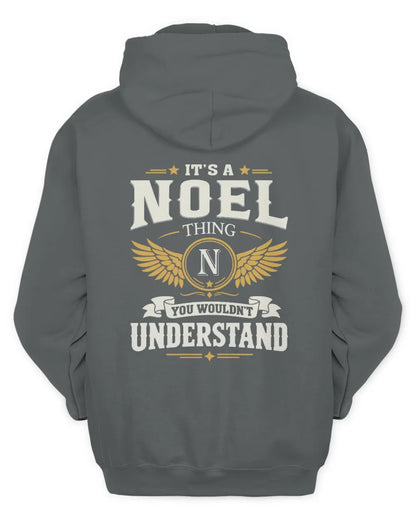 NOEL KT06-M008 It’s a [NAME] Thing – You Wouldn’t Understand | Personalized Vintage T-Shirt - Unisex Hoodie - Charcoal