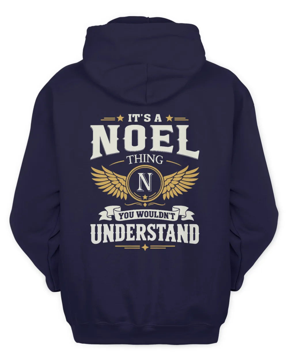 NOEL KT06-M008 It’s a [NAME] Thing – You Wouldn’t Understand | Personalized Vintage T-Shirt - Unisex Hoodie - Navy