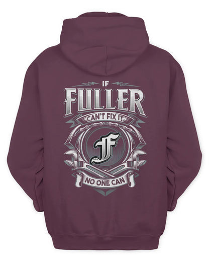 FULLER AP81-K4-626 - Personalized Ahmed Quote Apparel “If Ahmed Can't Fix It, No One Can” - Unisex Hoodie - Maroon