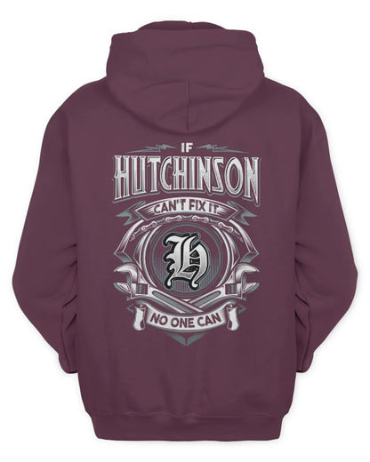 HUTCHINSON AP81-K4-626 - Personalized Ahmed Quote Apparel “If Ahmed Can't Fix It, No One Can” - Unisex Hoodie - Maroon