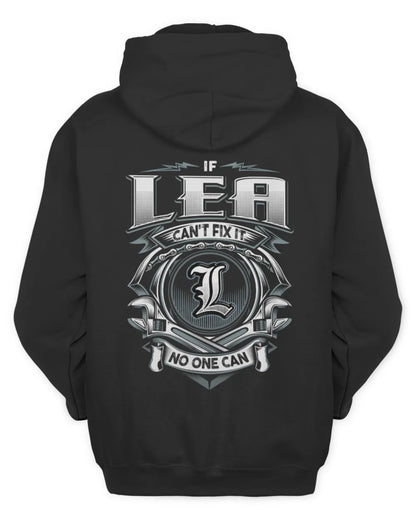 LEA AP81-K4-626 - Personalized Ahmed Quote Apparel “If Ahmed Can't Fix It, No One Can” - Unisex Hoodie - Black