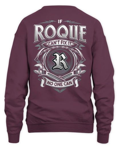 ROQUE AP81-K4-626 - Personalized Ahmed Quote Apparel “If Ahmed Can't Fix It, No One Can” - Unisex Sweatshirt - Maroon