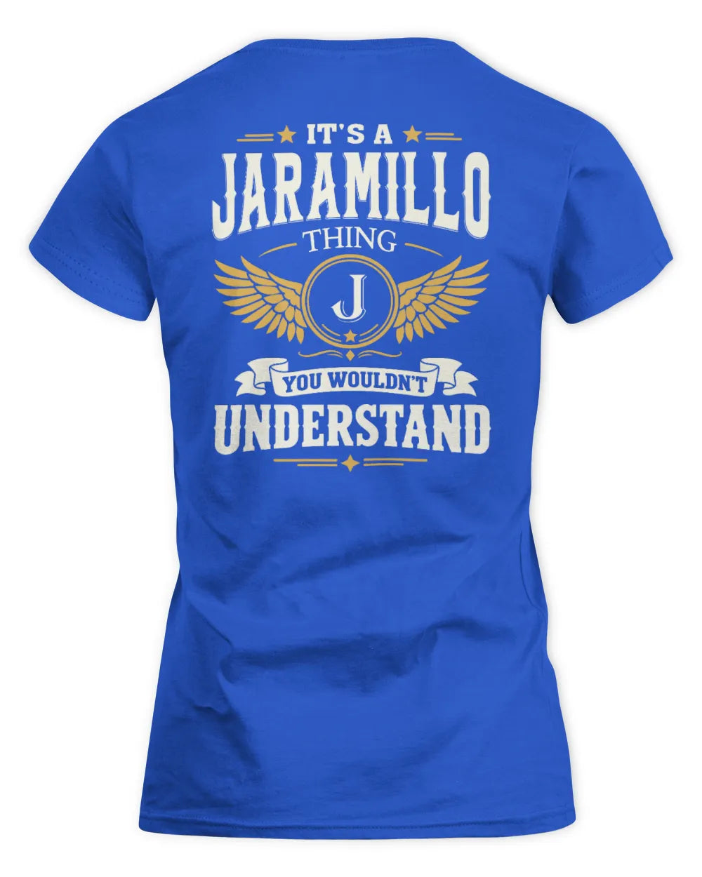 JARAMILLO KT06-M008 It’s a [NAME] Thing – You Wouldn’t Understand | Personalized Vintage T-Shirt - Women's Standard T-Shirt - Royal