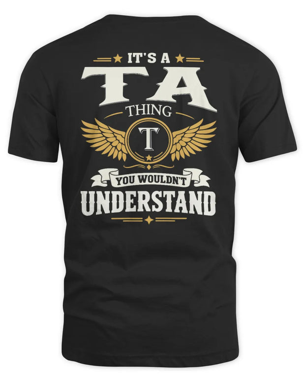 TA KT06-M008 It’s a [NAME] Thing – You Wouldn’t Understand | Personalized Vintage T-Shirt