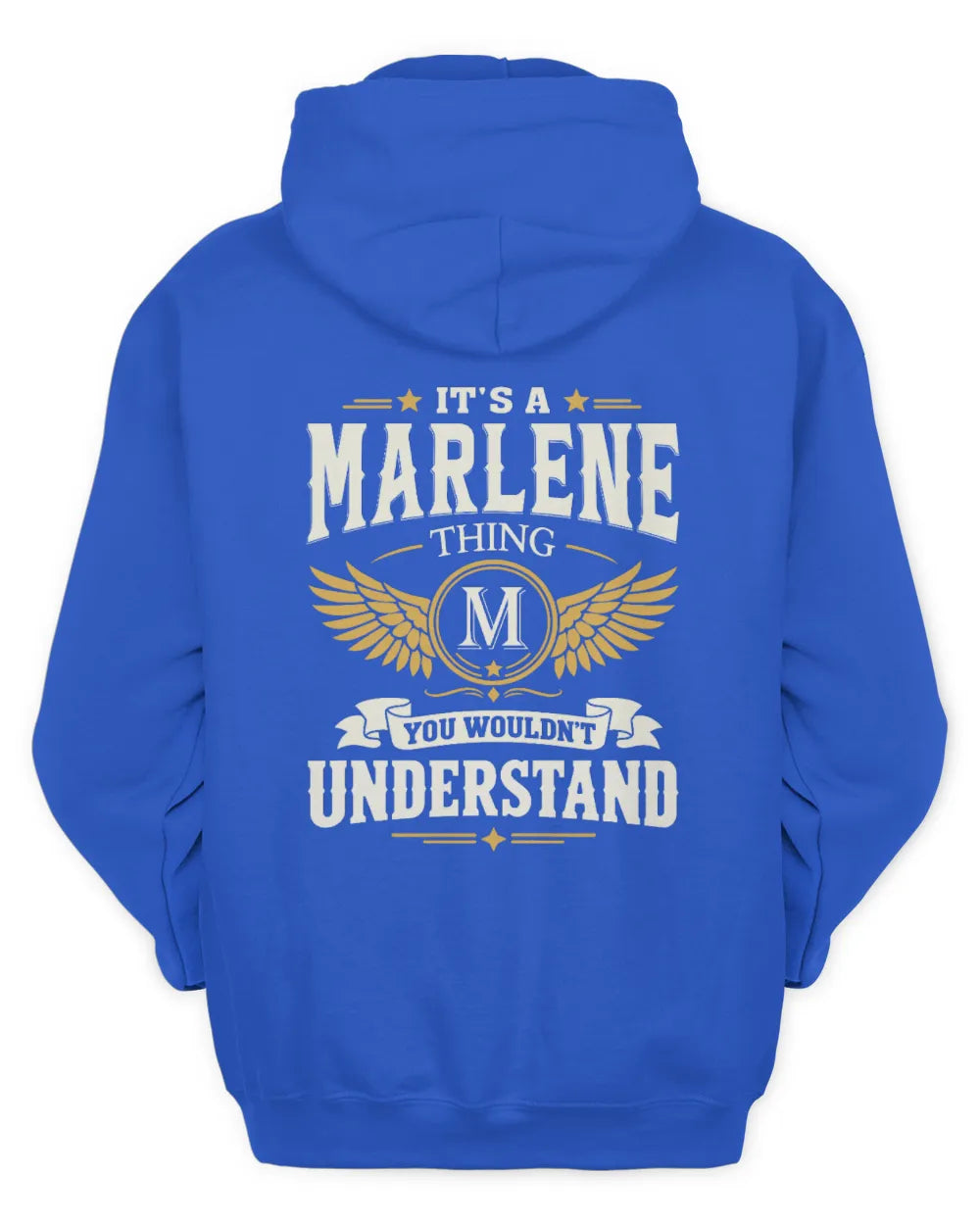 MARLENE KT06-M008 It’s a [NAME] Thing – You Wouldn’t Understand | Personalized Vintage T-Shirt - Unisex Hoodie - Royal