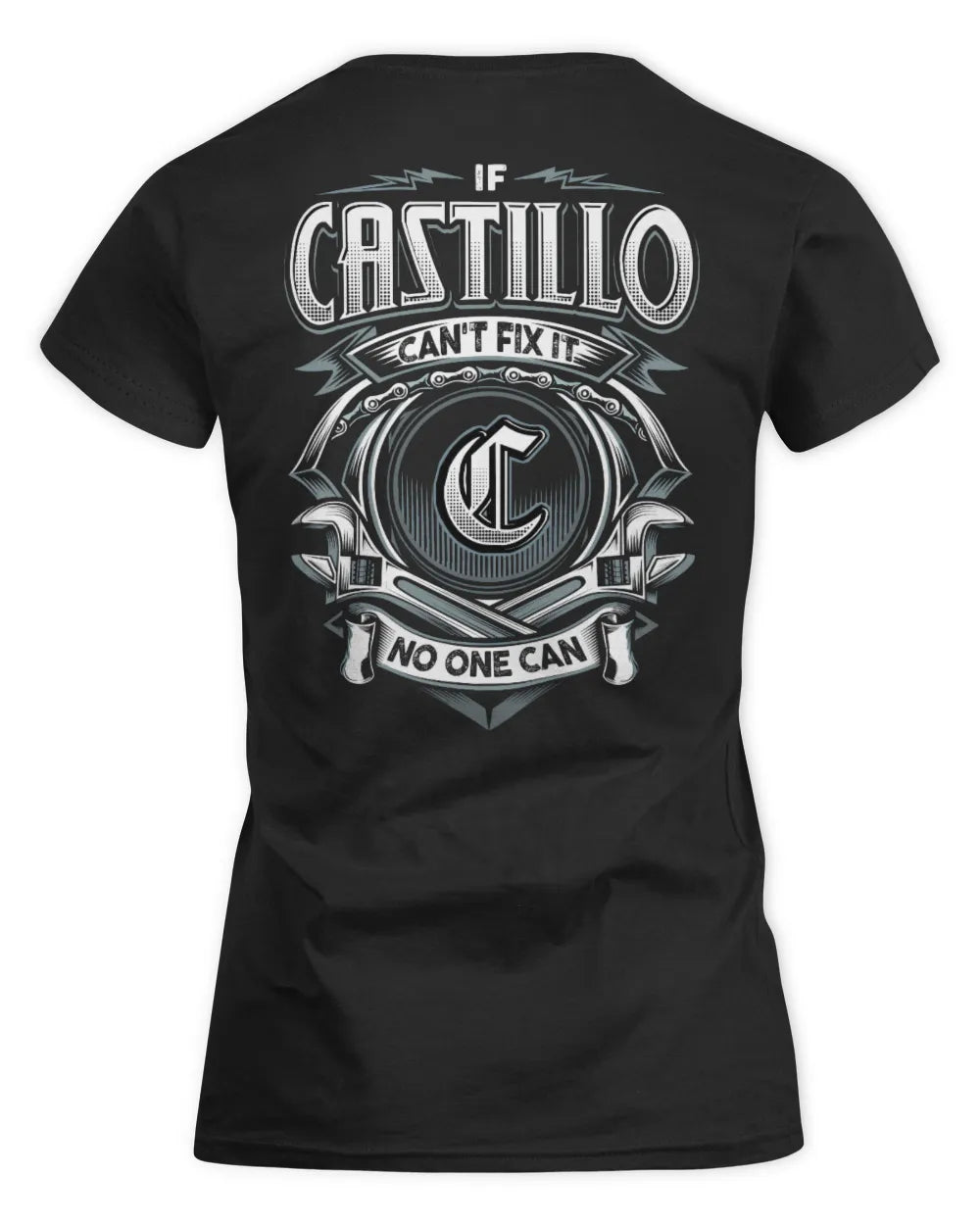 CASTILLO AP81-K4-626 - Personalized Ahmed Quote Apparel “If Ahmed Can't Fix It, No One Can” - Women's Standard T-Shirt - Black