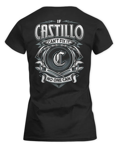 CASTILLO AP81-K4-626 - Personalized Ahmed Quote Apparel “If Ahmed Can't Fix It, No One Can” - Women's Standard T-Shirt - Black