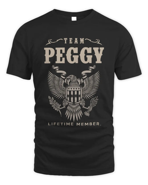PEGGY TP06-K82 – Personalized Classic Style Apparel “Team NAME Lifetime Member”