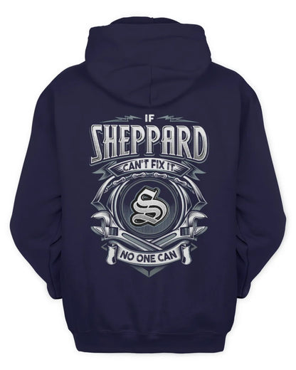 SHEPPARD AP81-K4-626 - Personalized Ahmed Quote Apparel “If Ahmed Can't Fix It, No One Can” - Unisex Hoodie - Navy