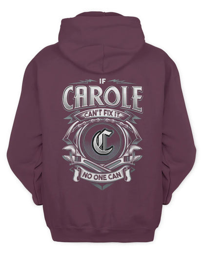 CAROLE AP81-K4-626 - Personalized Ahmed Quote Apparel “If Ahmed Can't Fix It, No One Can” - Unisex Hoodie - Maroon