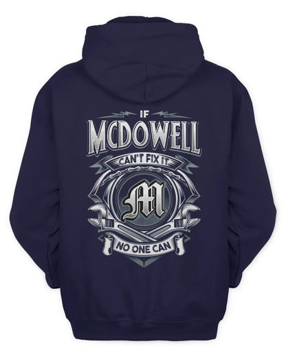 MCDOWELL AP81-K4-626 - Personalized Ahmed Quote Apparel “If Ahmed Can't Fix It, No One Can” - Unisex Hoodie - Navy
