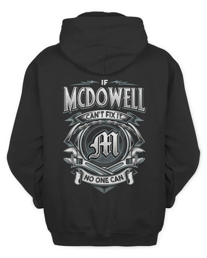 MCDOWELL AP81-K4-626 - Personalized Ahmed Quote Apparel “If Ahmed Can't Fix It, No One Can” - Unisex Hoodie - Black