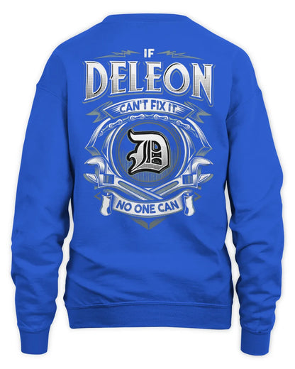 DELEON AP81-K4-626 - Personalized Ahmed Quote Apparel “If Ahmed Can't Fix It, No One Can” - Unisex Sweatshirt - Royal